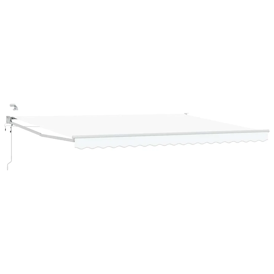Auvent rétractable électrique Blanc 5 x 3 m - 2