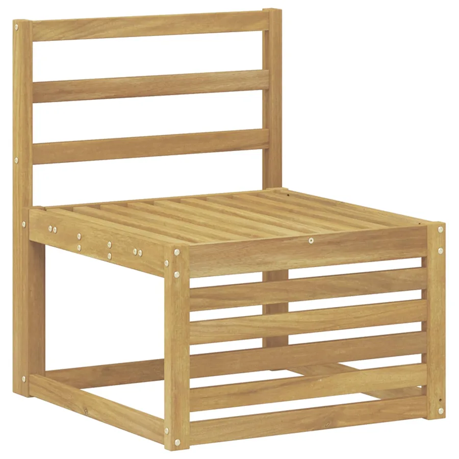 Ensembles de canapés Bois d'Acacia Massif - 3