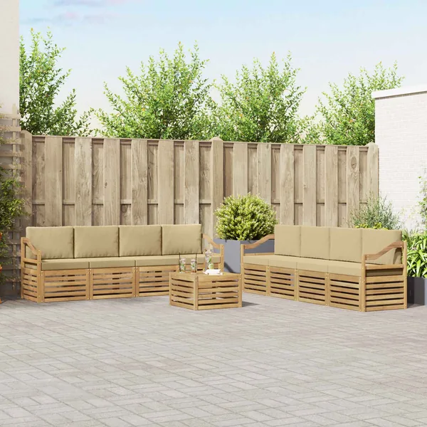 Ensembles de canapés Bois d'Acacia Massif