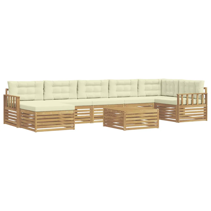 Ensemble de canapés d'extérieur 8 pc - 2
