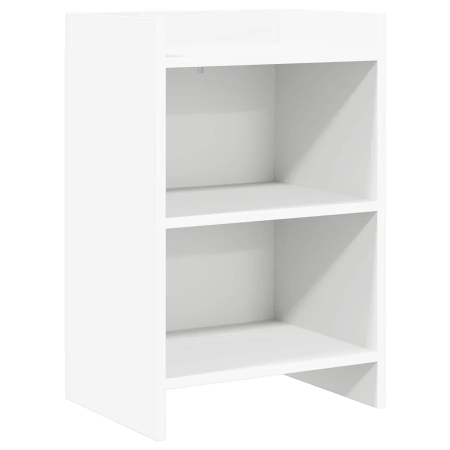 Tables de chevet Blanc 40 x 30 x 60 cm Bois d'ingénierie