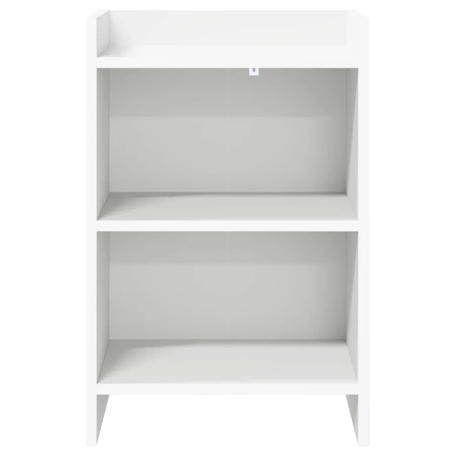 Tables de chevet Blanc 40 x 30 x 60 cm Bois d'ingénierie - 3