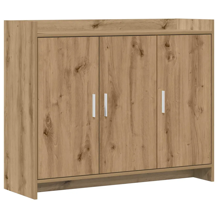 Buffet Chêne artisanal 98,5 x 33 x 80 cm Bois d'ingénierie - 2