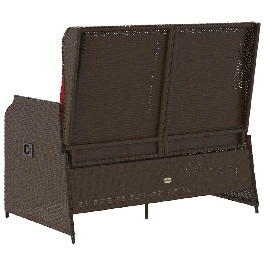 Banc de jardin Marron polyrotin - 6