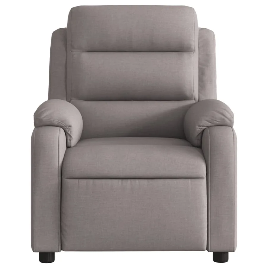 Fauteuil inclinable Taupe Tissu - 6