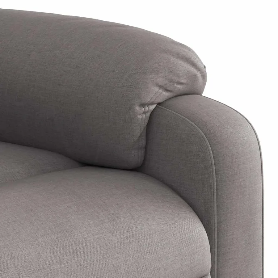 Fauteuil inclinable Taupe Tissu - 8