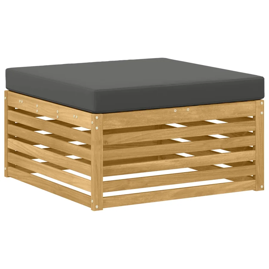 Ensemble de canapés d'extérieur 6 pc Blanc et anthracite - 3