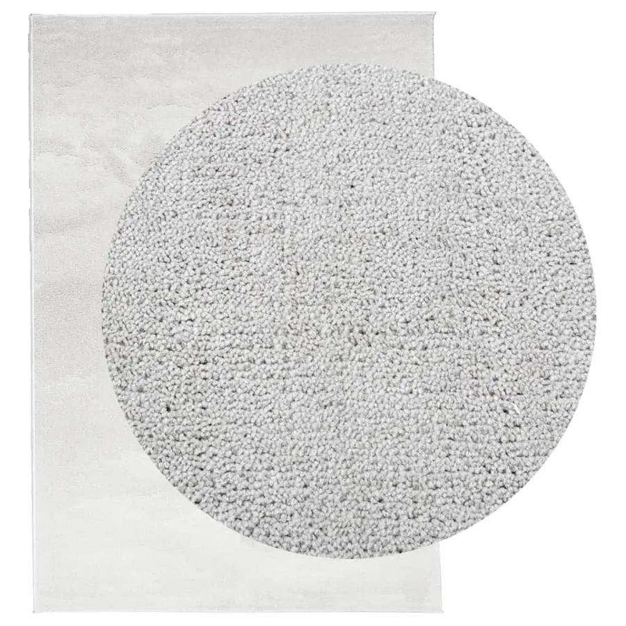 Tapis OVIEDO à poils courts gris 140x200 cm - 3