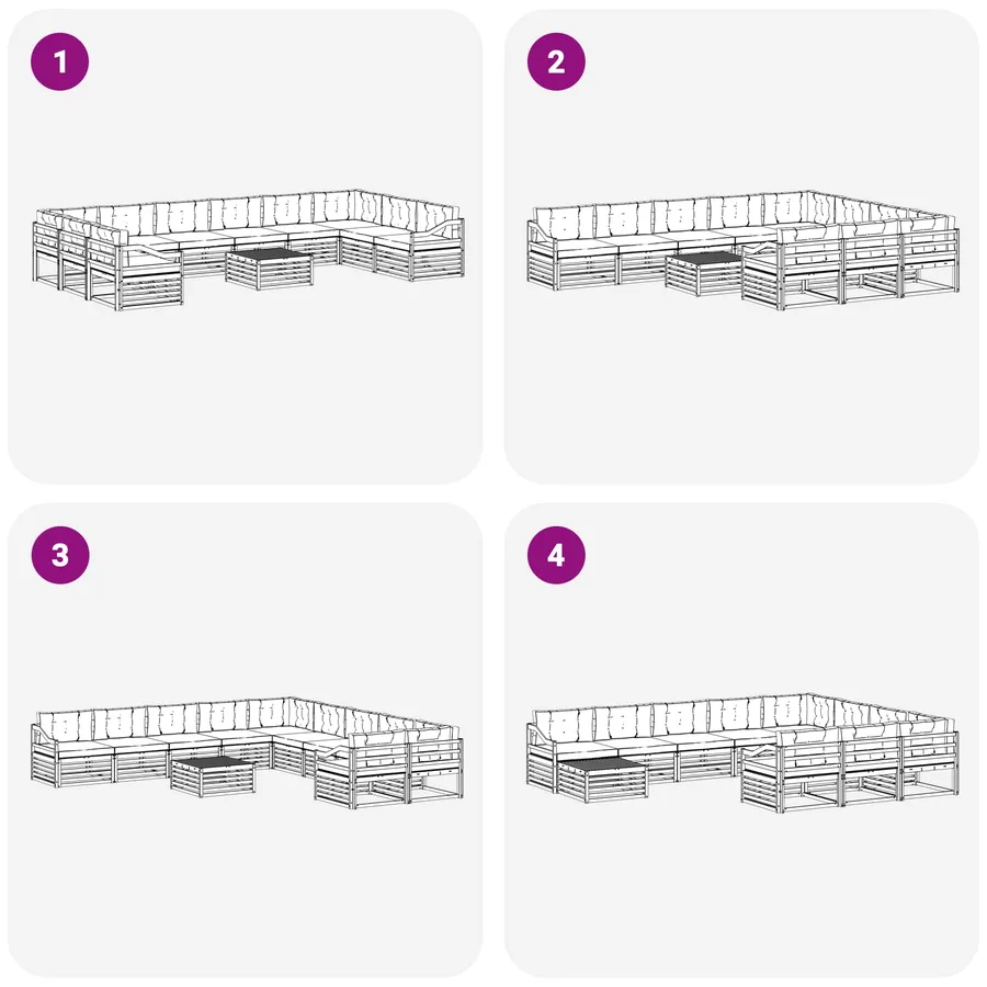 Ensembles de canapés 11 pc - 7