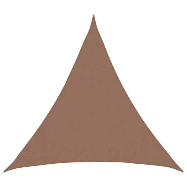 Voile d'ombre Taupe 2 x 2 x 2 m HDPE