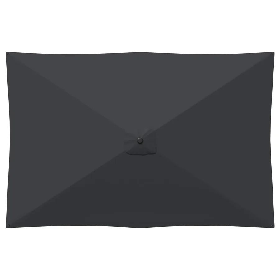 Parasol de jardin avec base 200 x 300 cm Polyester - 4