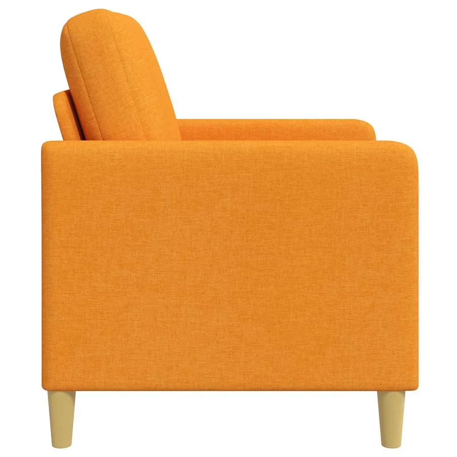 Sofa avec rangement Jaune foncé 72 x 78 x 87 cm Polyester - 5