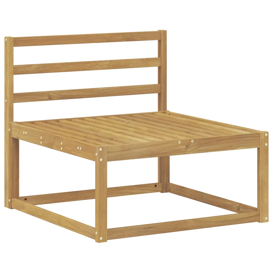 Ensemble de canapés d'extérieur 8 pcs Blanc - 3