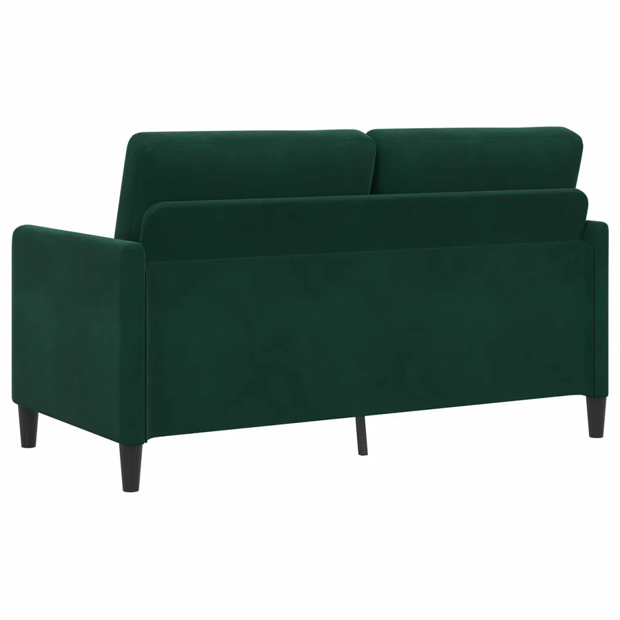 Sofa avec rangement Vert foncé 152 x 78 x 87 cm Polyester - 5