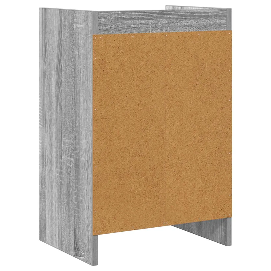 Tables de chevet 2 pcs Sonoma gris 40 x 30 x 60 cm - 6