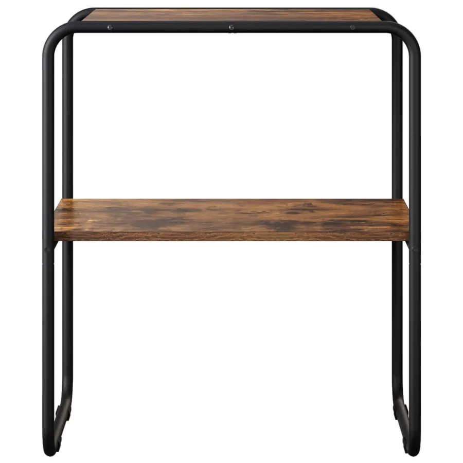 Table console Chêne fumé 60 x 42,5 x 70 cm Bois d'ingénierie - 4