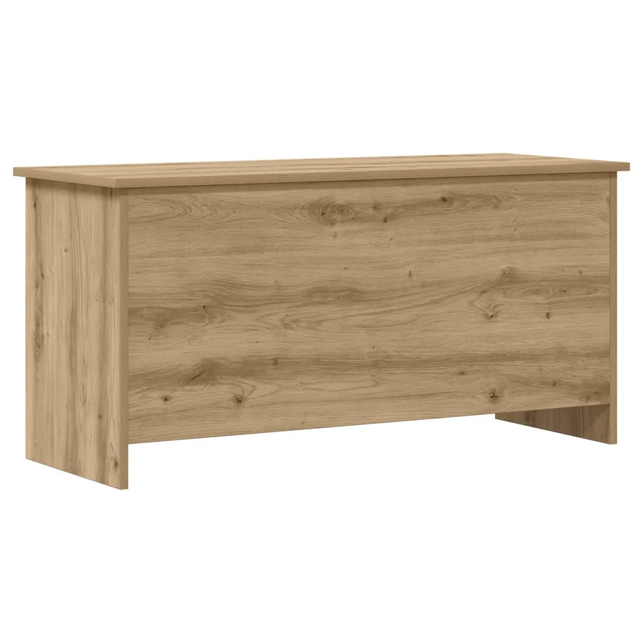 Coffre de rangement Chêne artisanal 100 x 40 x 50 cm - 2