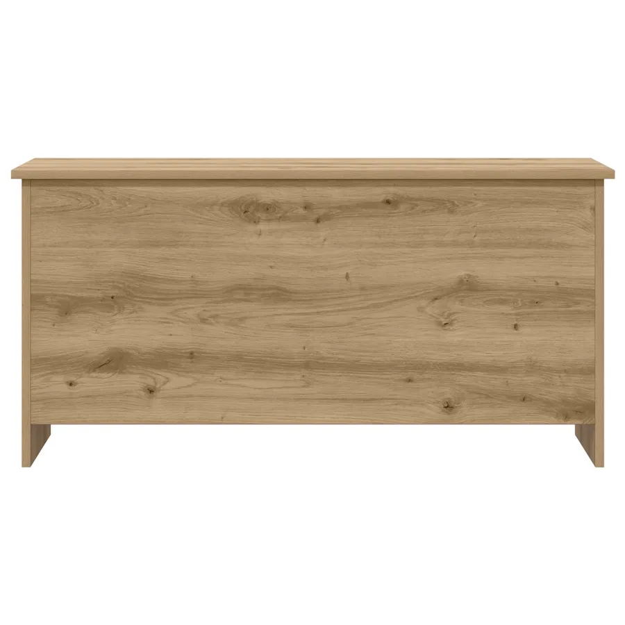 Coffre de rangement Chêne artisanal 100 x 40 x 50 cm - 6