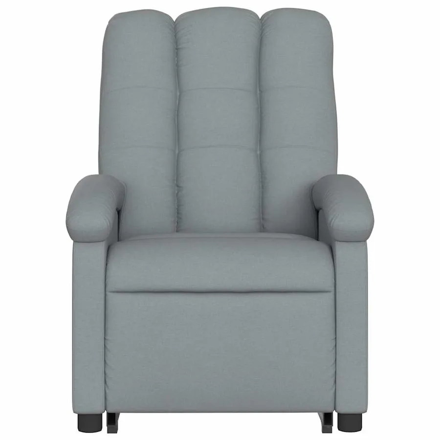 Fauteuil inclinable Gris clair Tissu - 9