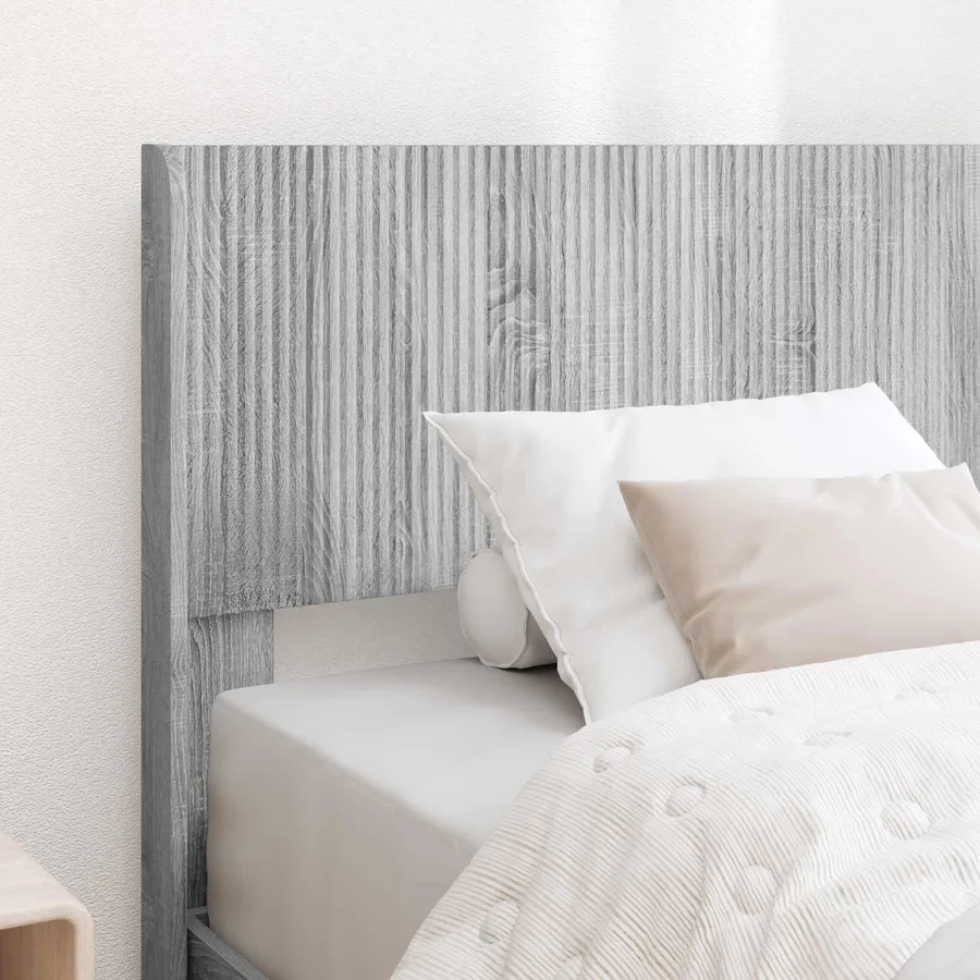 Cadre de lit avec rangement et tête de lit 3 pcs - 3