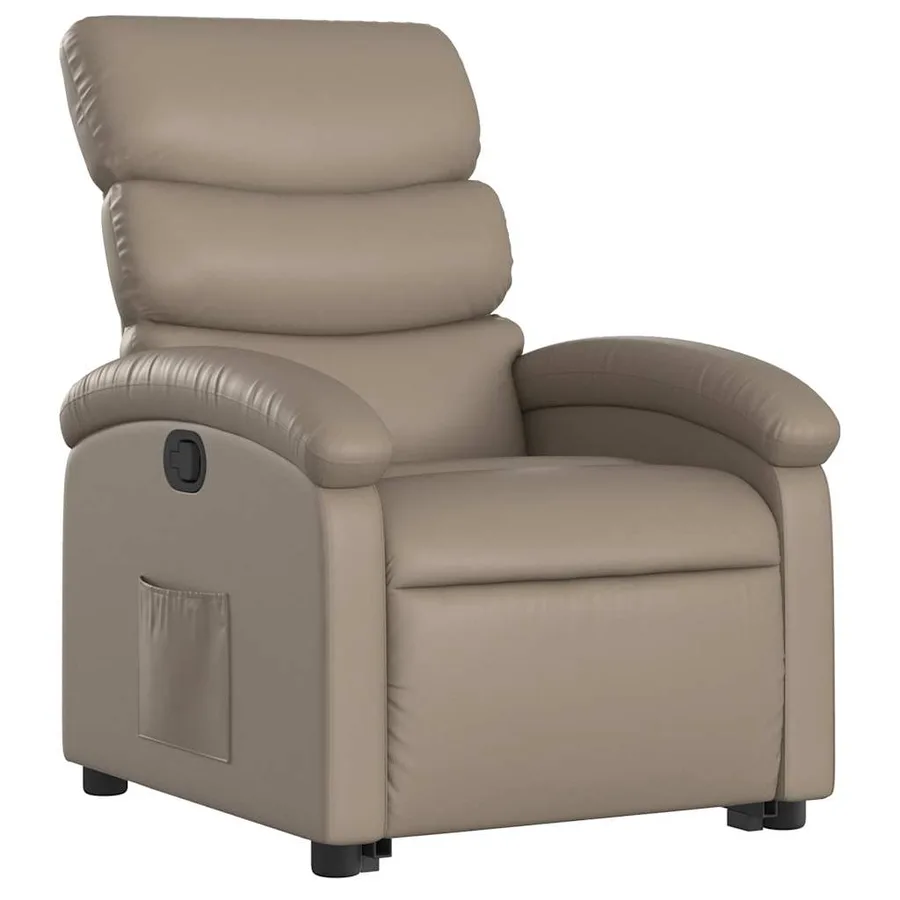 Fauteuil inclinable Cappuccino Similicuir - 4