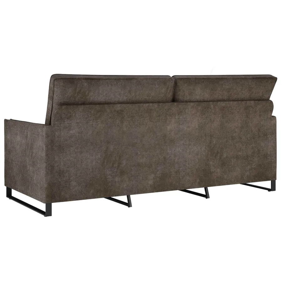 Canapé 3 places Gris foncé 190 x 81 x 82 cm - 5