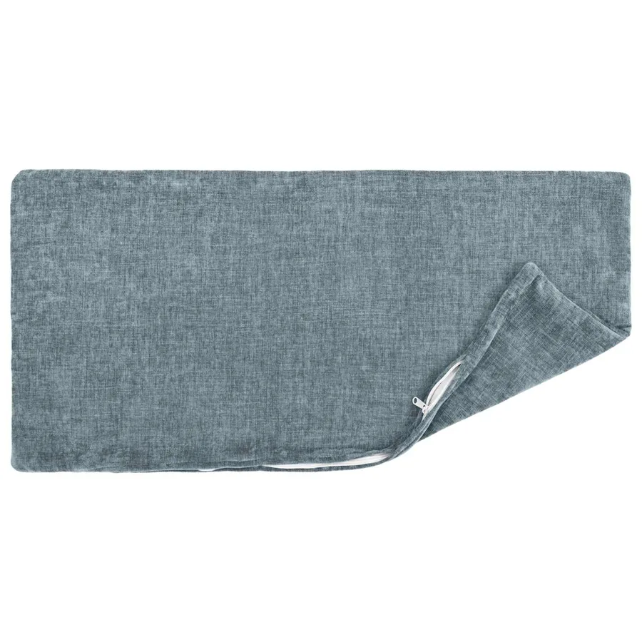 Housse de coussin 6 pcs HEERLEN Bleu clair 30 x 50 cm - 3