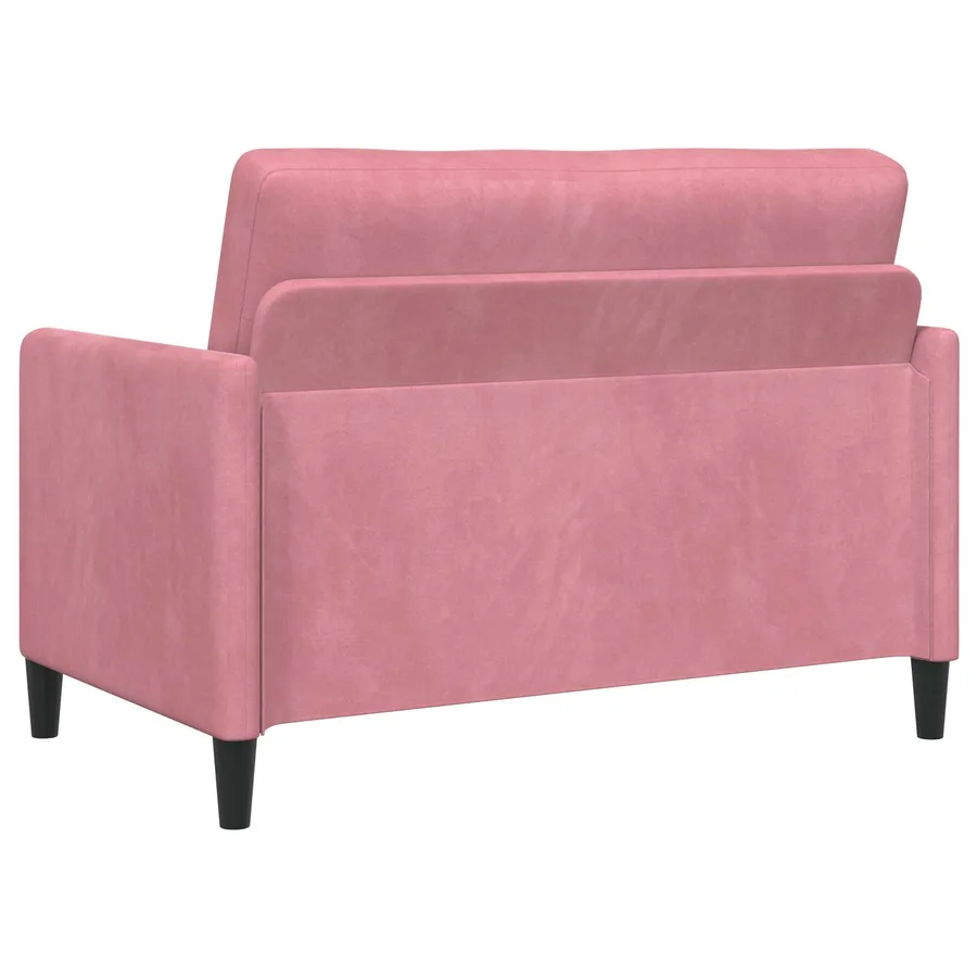 Sofa avec rangement Rose 122 x 78 x 87 cm Polyester - 5