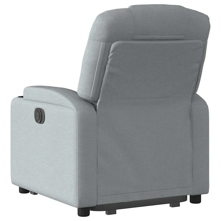 Fauteuil inclinable Gris clair Tissu - 5