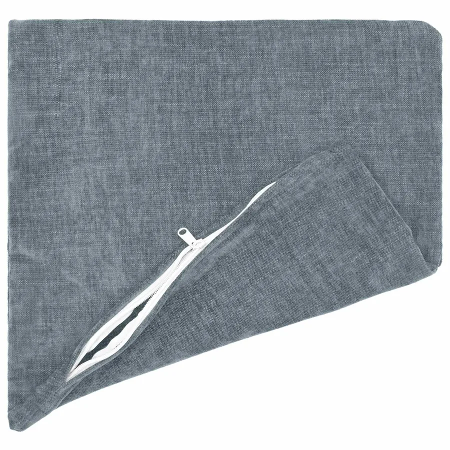 Housse de coussin 2 pcs HEERLEN Bleu clair 40 x 40 cm - 3