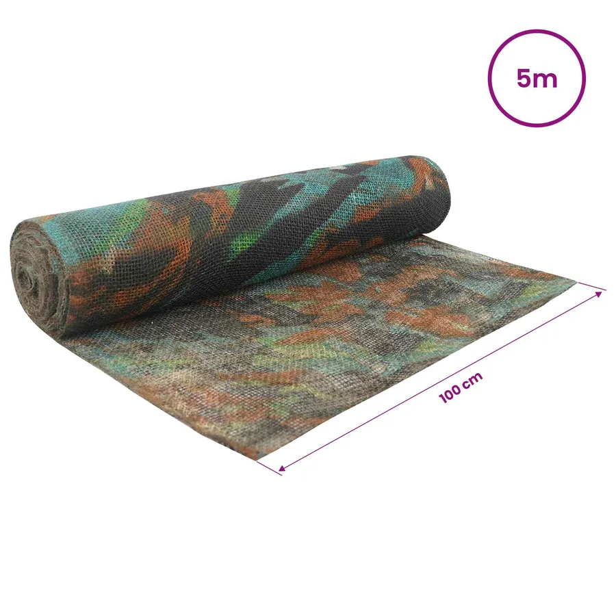 Rouleau de jute Camouflage 100 x 500 cm - 6