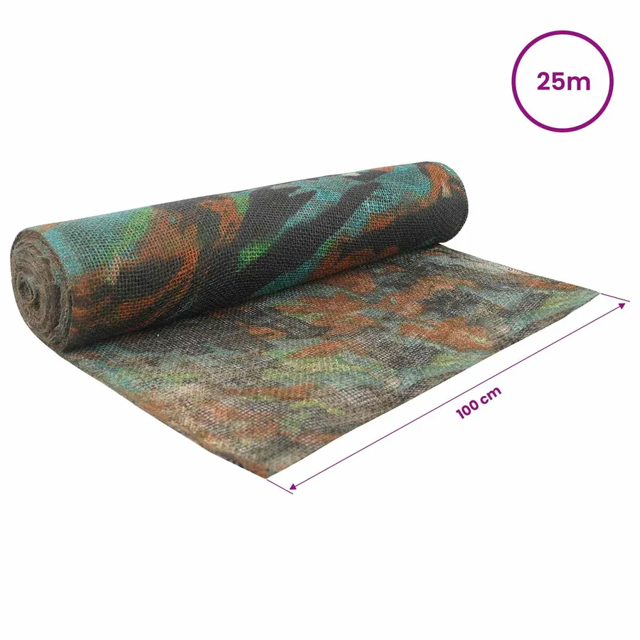 Rouleau de jute Camouflage 100 x 2500 cm - 6
