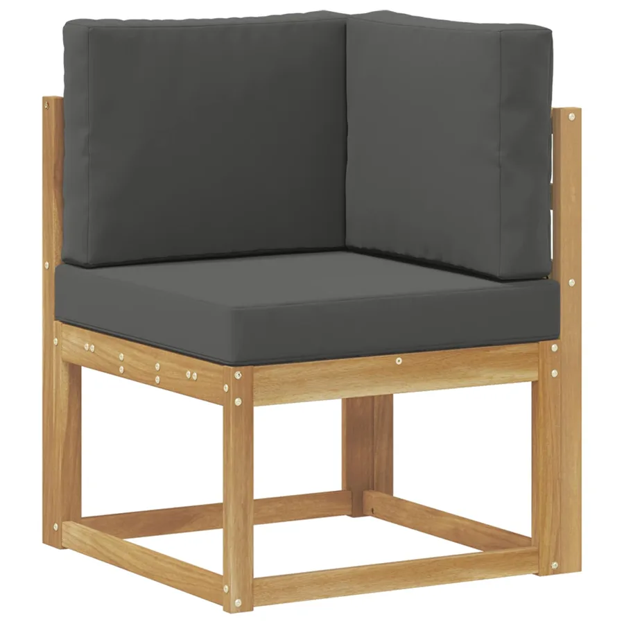 Ensemble de canapés d'extérieur 7 pc Blanc et anthracite - 4