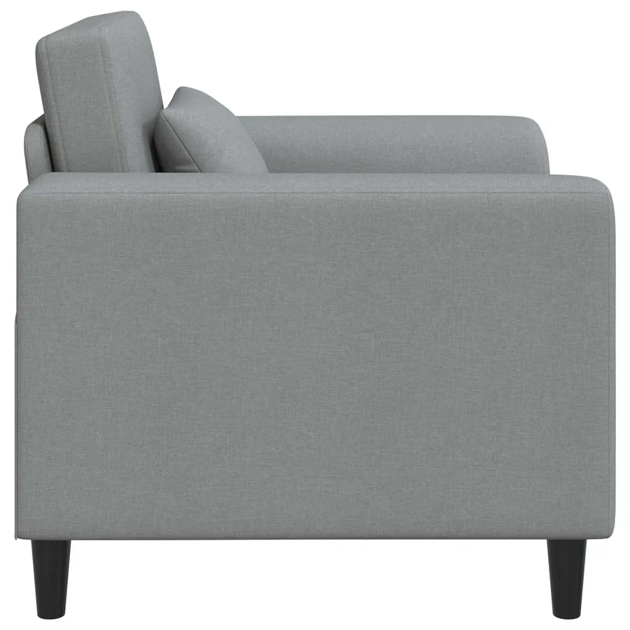 Fauteuil Gris clair Tissu - 4