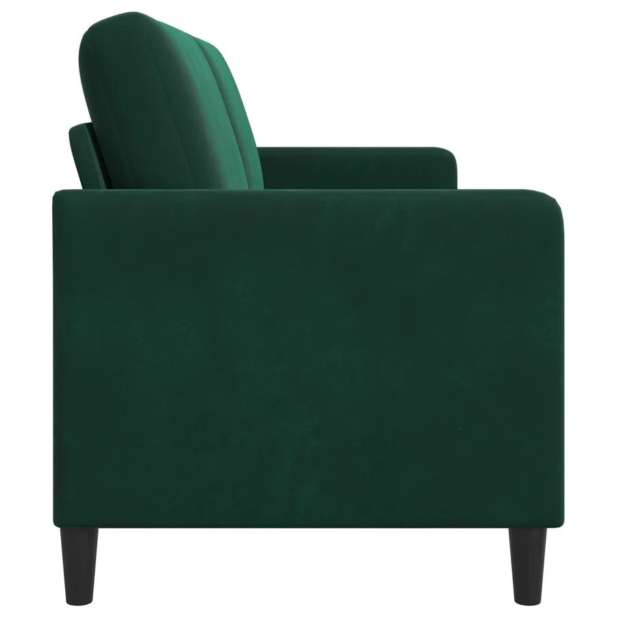Sofa avec rangement Vert foncé 172 x 78 x 87 cm Polyester - 5