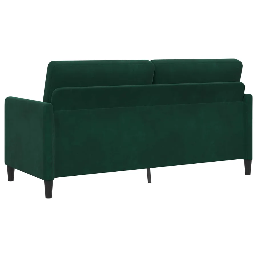 Sofa avec rangement Vert foncé 172 x 78 x 87 cm Polyester - 6