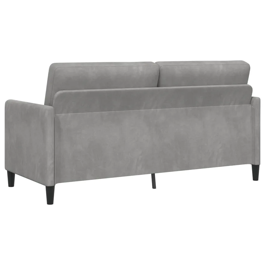 Sofa avec rangement Gris clair 172 x 78 x 87 cm Polyester - 6