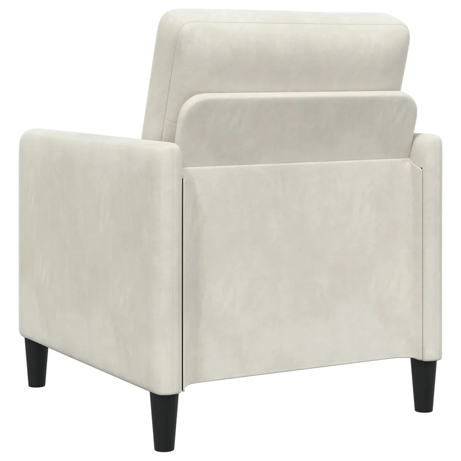 Sofa avec rangement Crème 72 x 78 x 87 cm Polyester - 6