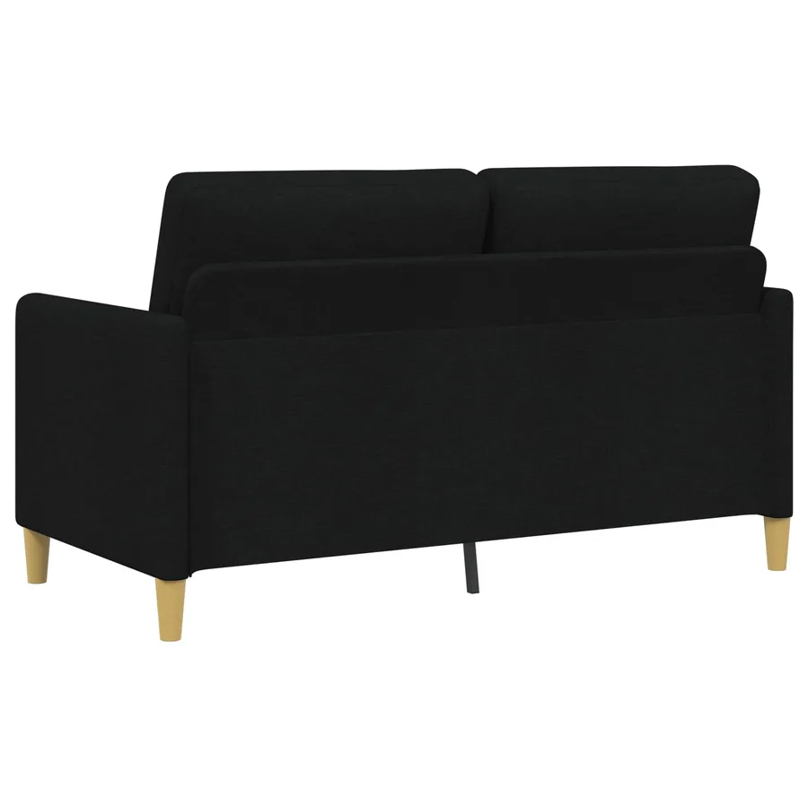 Sofa avec rangement Noir 152 x 78 x 87 cm Polyester - 5