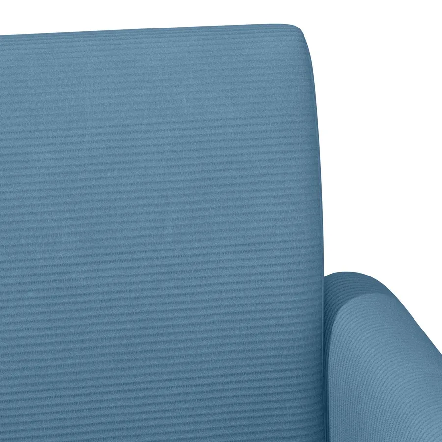 Canapé love seat avec capitonnage en boutons Bleu - 7