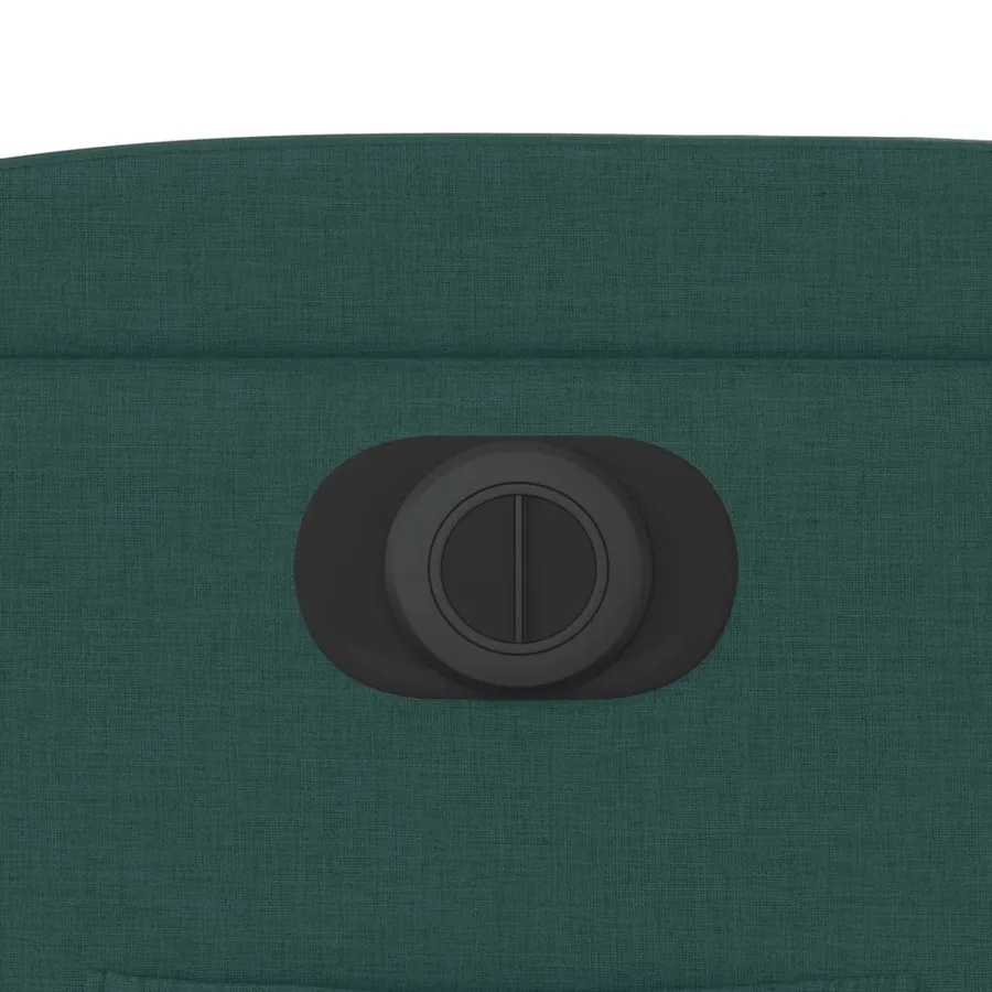 Fauteuil inclinable électrique vert foncé tissu - 13