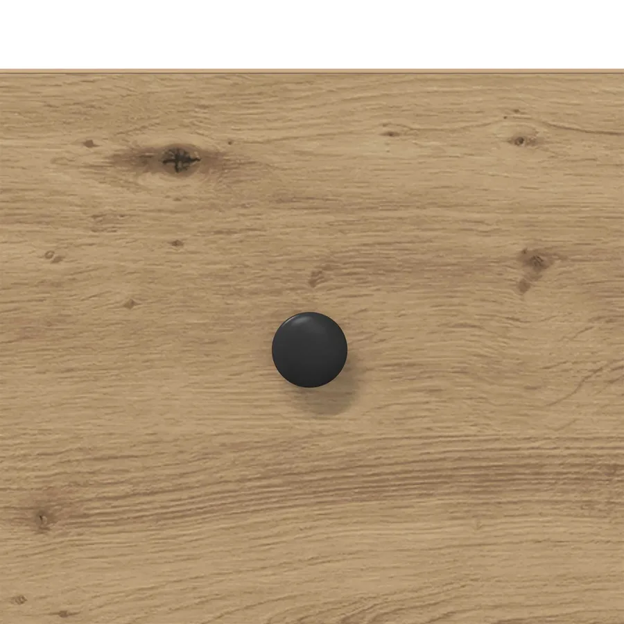 Table de Toilette Chêne artisanal Bois d'ingénierie - 8