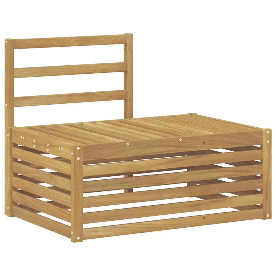 7 pcs Ensemble de canapés d'extérieur Bois d'Acacia Massif - 5