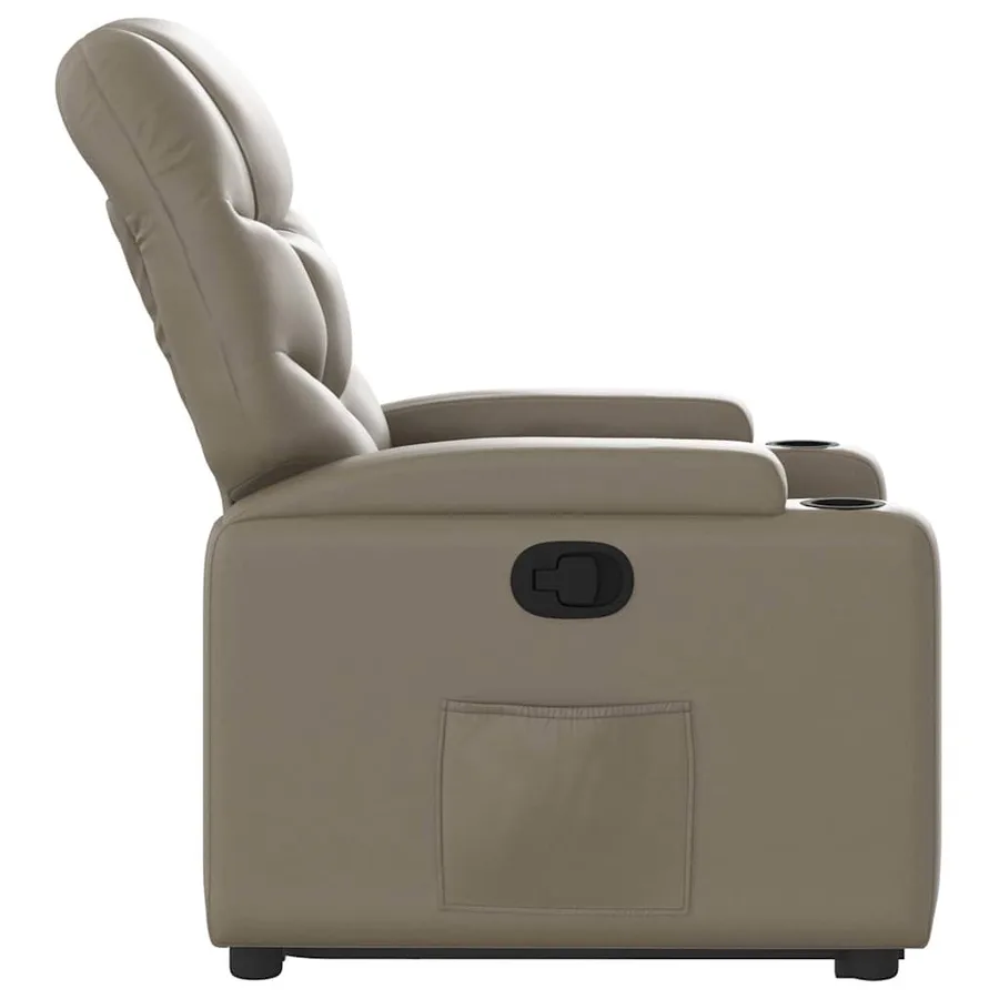 Fauteuil inclinable Cappuccino Similicuir - 10
