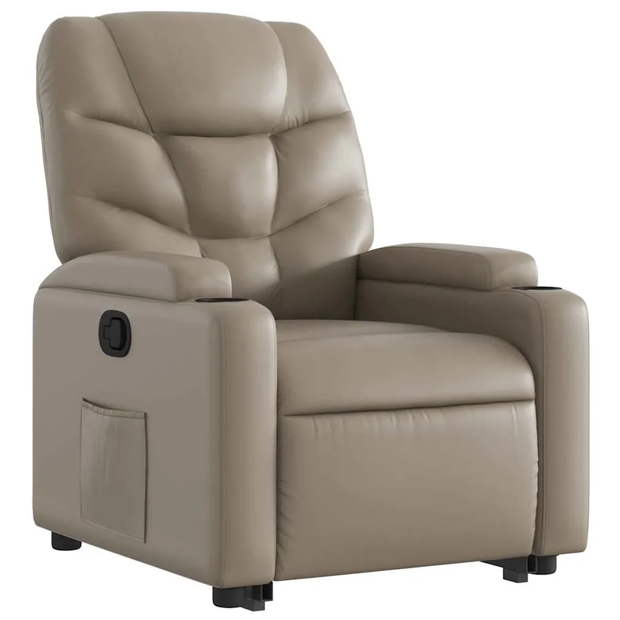 Fauteuil inclinable Cappuccino Similicuir - 4