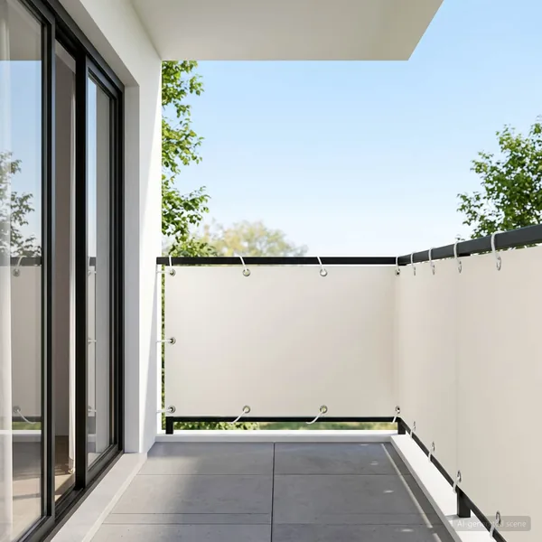 Écran de confidentialité pour balcon 150 x 1000 cm
