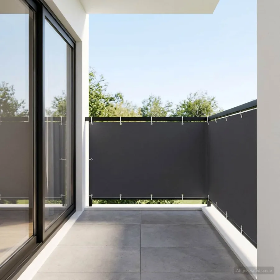 Écran de confidentialité pour balcon 150 x 700 cm - 3