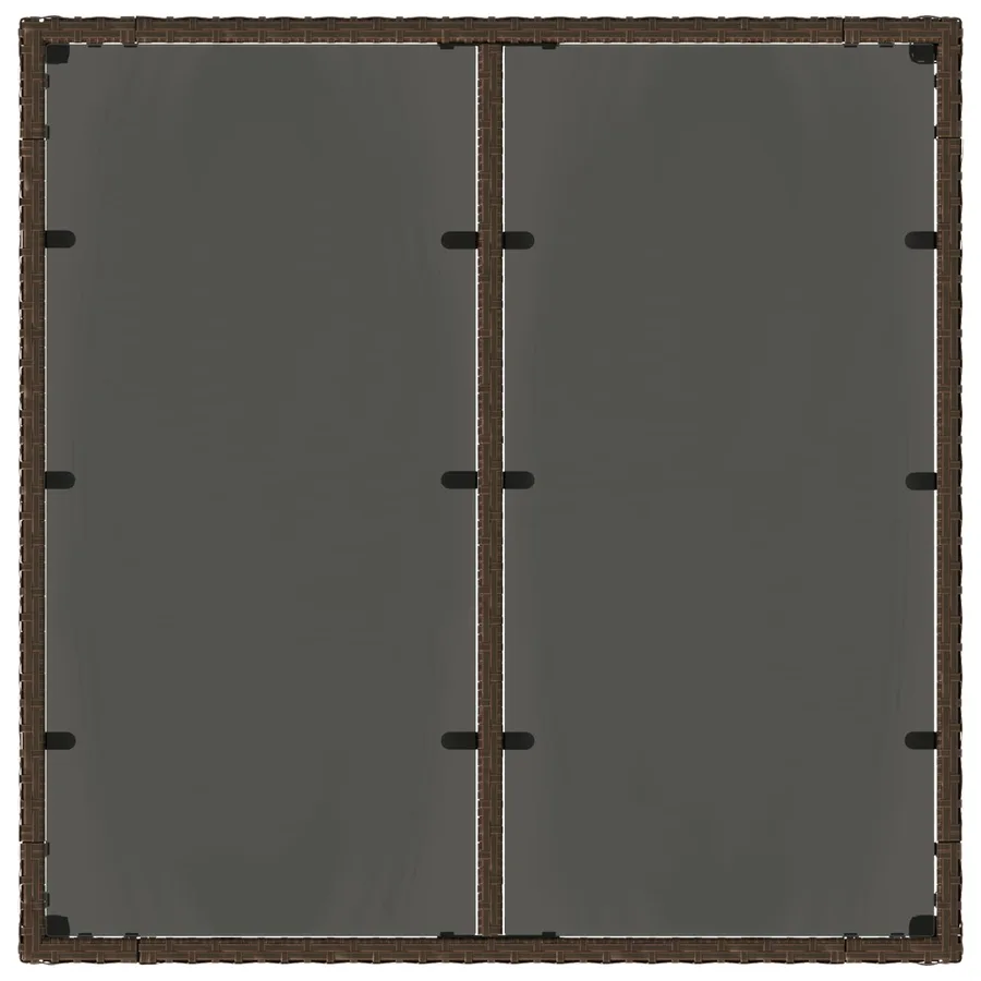 Ensemble de repas extérieur 5 pcs polyrotin - 7