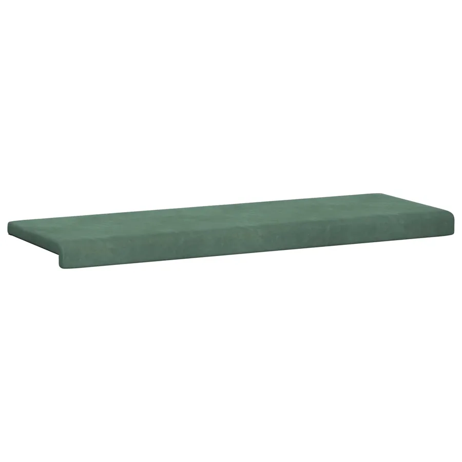 Coussin de banc Velours (V) Vert Mer Profondeur 35 cm - 5