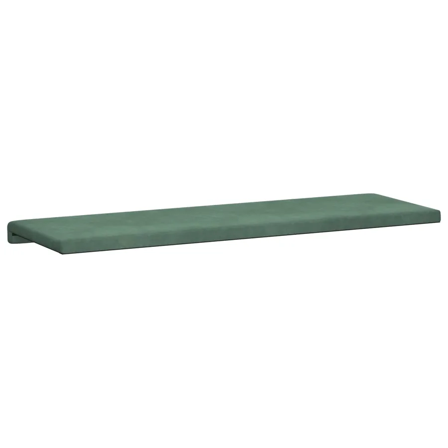 Coussin de banc Velours (V) Vert Mer Profondeur 35 cm - 7